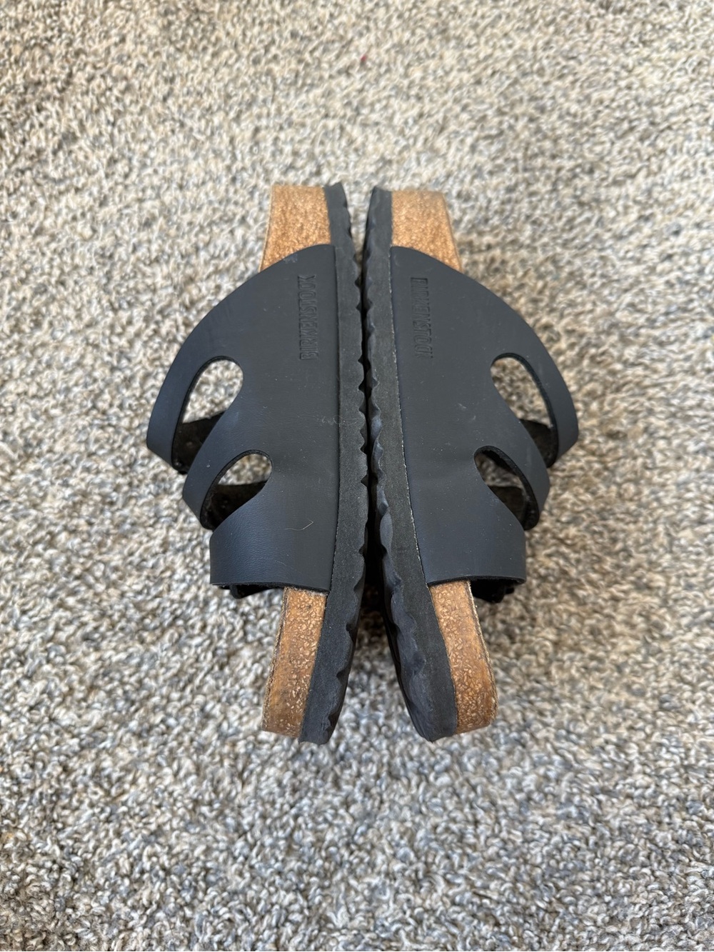 Birkenstock Black Triple-Strap Comfort Sandals - Picture 2 of 4